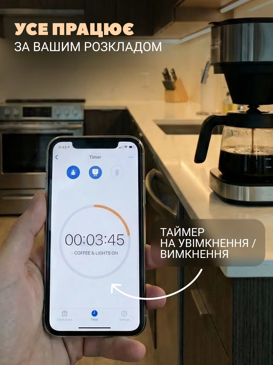 Розумна Wi-Fi-розетка фото 5
